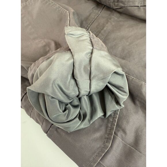 Banana Republic Gray Flannel Lined Field Military Utility Safari Jacket Men's L - Picture 6 of 12